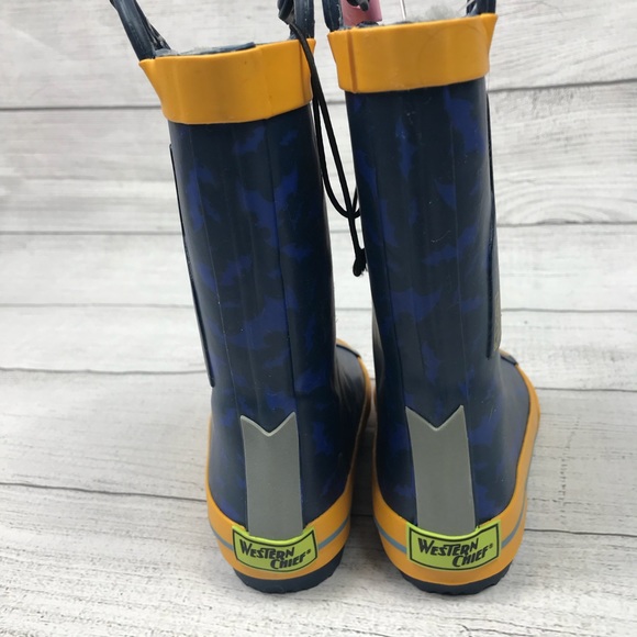 Western Chief  BATMAN Rain Boots Sz 7/8 - Picture 5 of 11